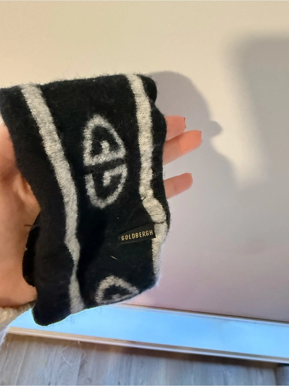 Goldbergh Black Ski Headband